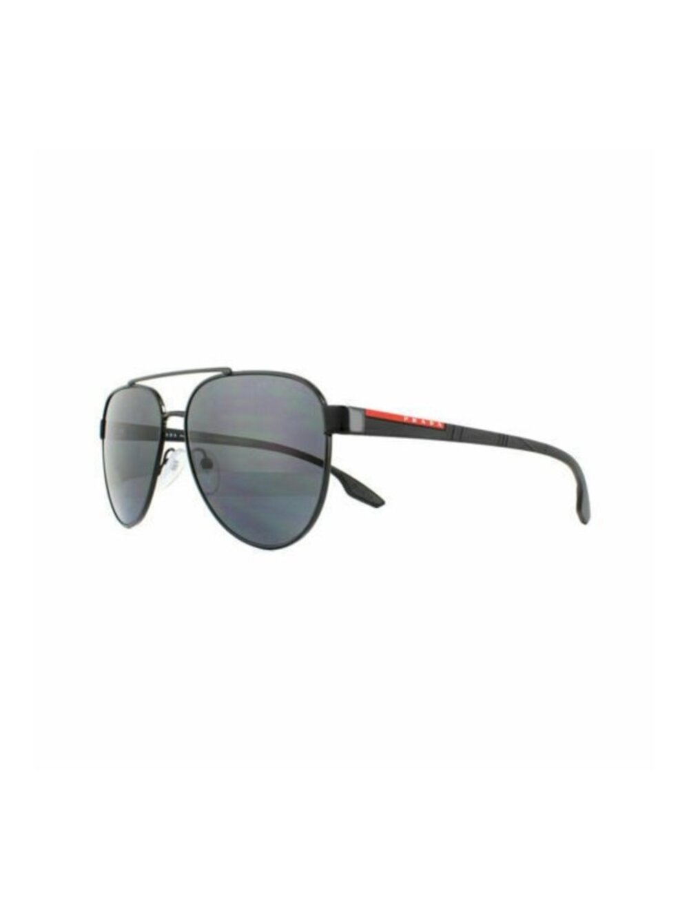 Prada Sport Sunglasses PS54TS 1AB5Z1 58 Black Grey Polarized